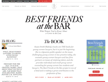Tablet Screenshot of bestfriendsatthebar.com
